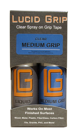 Transparentes Spray-On Griptape von Lucid Grip