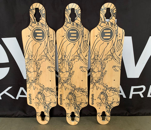second choice / slightly used Evolve Bamboo GT Deck